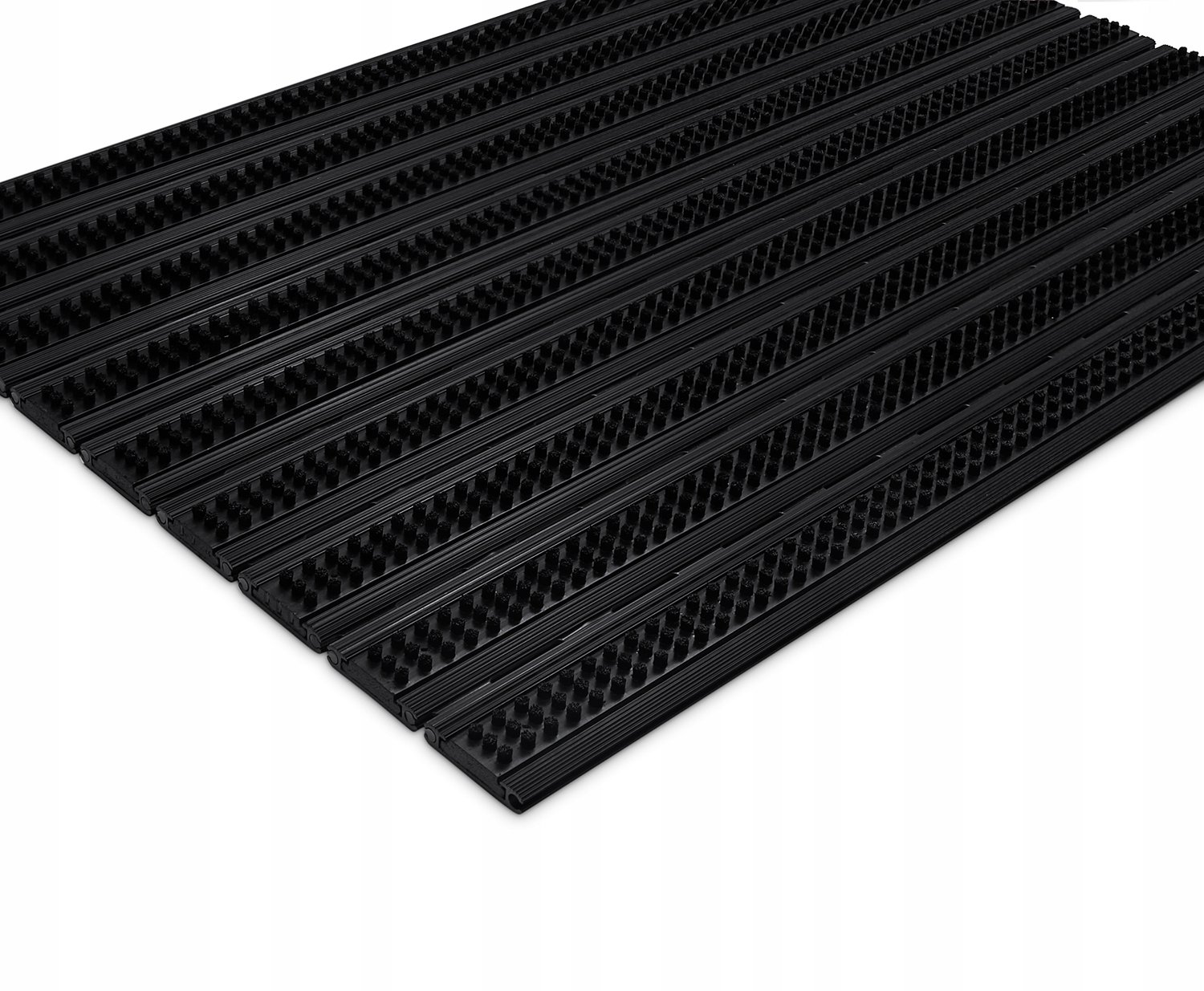 Polentex Combi C12 Borstel Entree Mat 90x60 cm Zwart