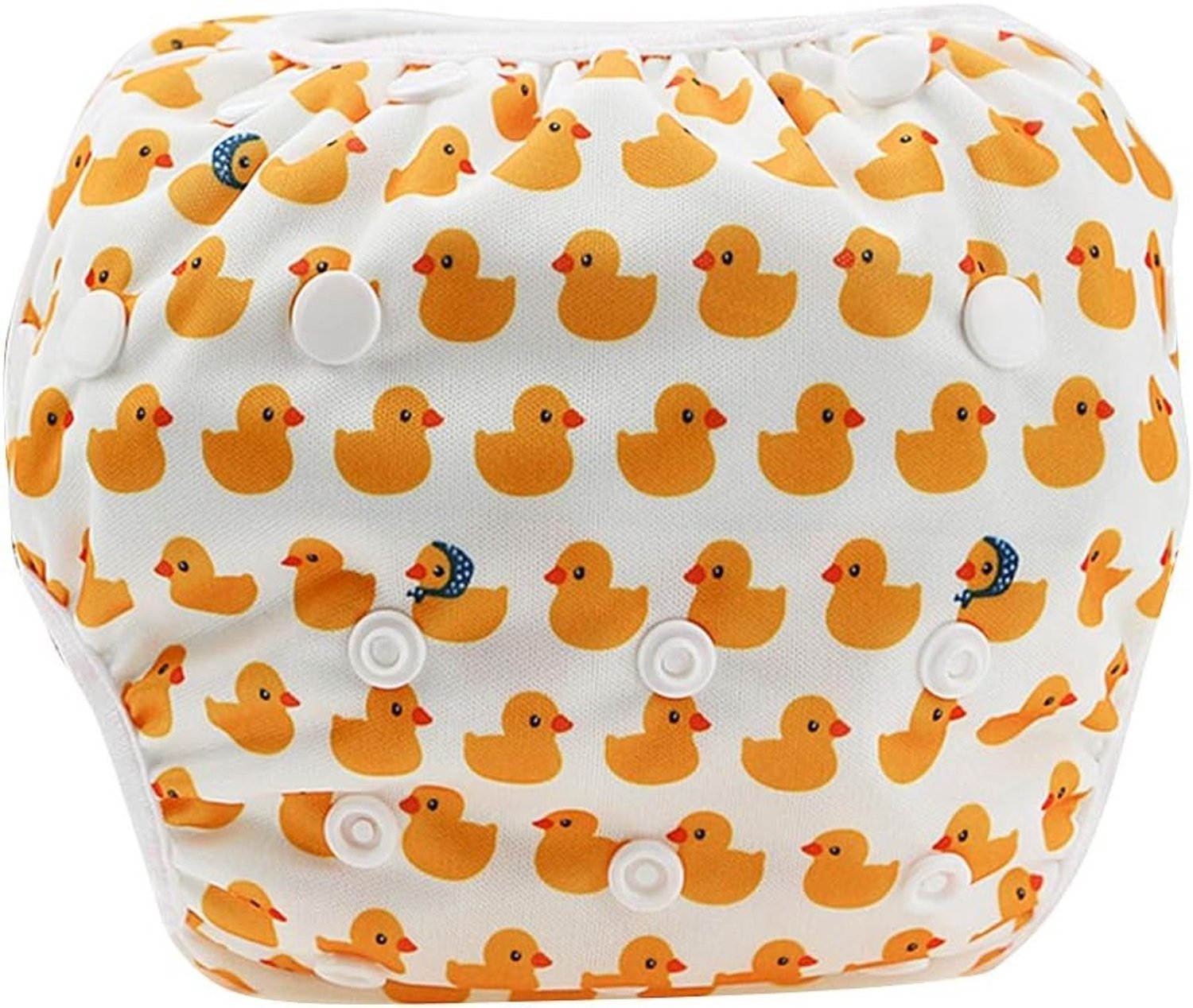 Herbruikbare zwemluier voor baby's, verstelbare waterdichte zwembroek, polyester, 32x22cm, geschikt voor 0-1 jaar, ideaal voor zwemlessen en waterplezier