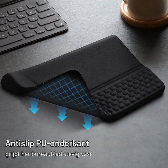 Ergonomische handsteun voor toetsenbord - 2-in-1 polssteun voor optimaal comfort en ondersteuning — afbeelding 4