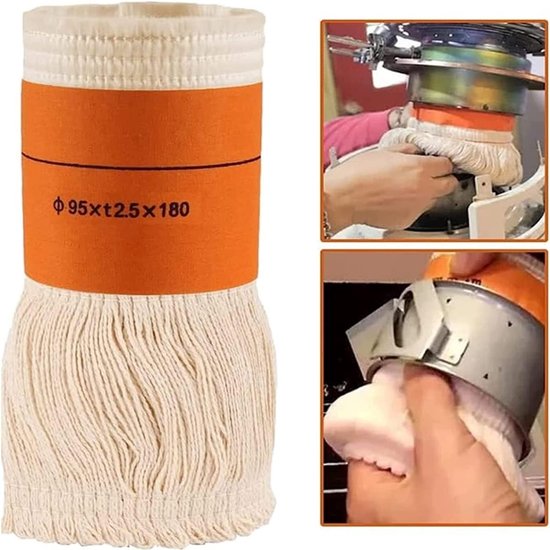 5 Stuks Lont voor Petroleumovens, Lont voor Petroleumkachels voor Binnenshuis, 95Xt2.5X180mm Reservelont voor Petroleumverwarmer, Vervangende Wick Candle Oil Lamp Wicks for Kerosine Heater, Universal — afbeelding 3