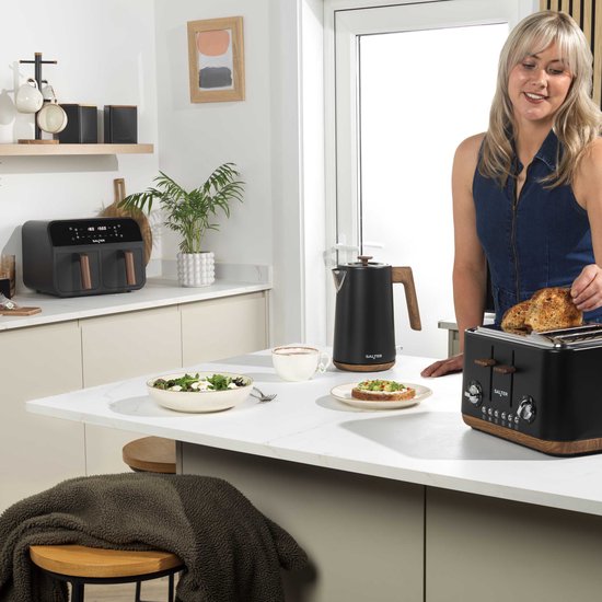 Salter Toronto Keukenmixer - 1300W Elektrische Mixer met Accessoires van Merkloos — afbeelding 3