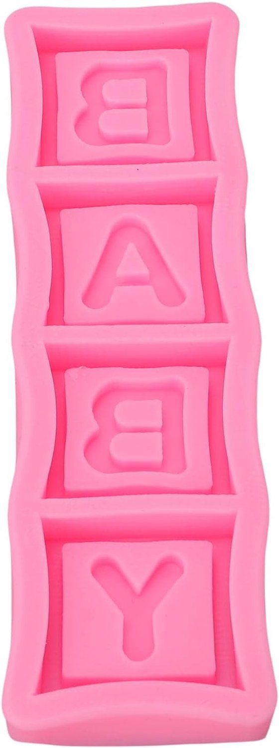 Srliya Siliconen Lettervorm, 3D-babyontwerp