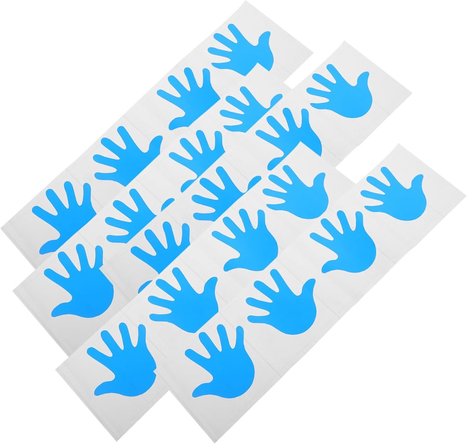10paar Creatieve Palmvormige Wandstickers Voor Jongen Meisje Kleurrijke Handafdrukken Voor Jongen Meisje Kinderkamers Decoratie