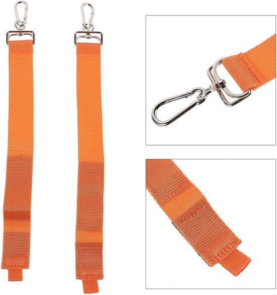 2 Stuks Multifunctionele Kinderwagenhaken met Duurzame Metalen Clip Siliconen Bescherming Stevige Universele Bevestiging voor Luiertassen Boodschappentassen Rolstoelaccessoires — afbeelding 5