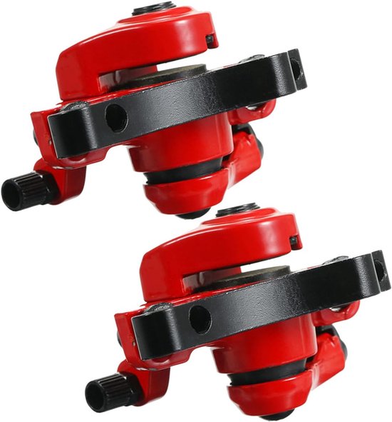 lyrlody Remklauw Aluminium Mechanische Schijfremklauw 10 Inch Voor-achterwielset Responsieve Snelle Actie voor Elektrische Scooterfietsers — afbeelding 5