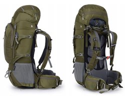 Bergson Matterhorn 70-80L Rugzak - Verstelbaar & Waterdicht