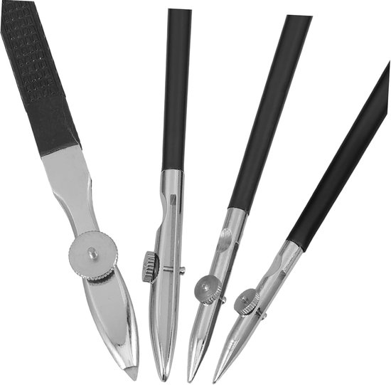 4stuks Verstelbare Kunst Ruling Pens Masking Fluid Pens Voor Tekenen Professionele Tekenhulpmiddelen Voor Technisch Teken Calligrafie Compact Draagbaar Voor Kunstenaars — afbeelding 5
