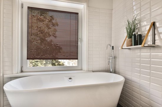 Sonello Aluminium Jaloezie voor Binnenshuis 60x100cm Klemmfix Bruin — afbeelding 5