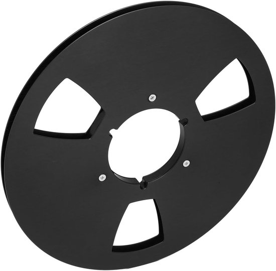 Lege Winding Spool van 10.5 Inch, RVS Schroeven, Tape Reel voor Creatieve Projecten en DIY Gebruik — afbeelding 4