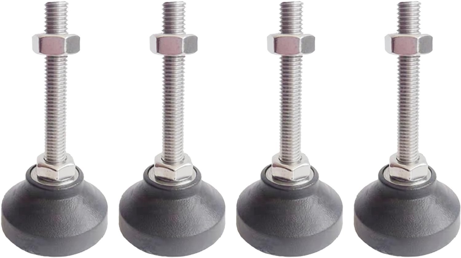 Furniture Leveling Legs,4 Pcs M6 Heavy Duty Height Adjuster Foot Foot Leveler Wire Size for Tables Chair Sofa - ShopVlot