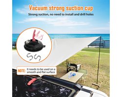 LIROPAU Motorhome Tarp autocampingluifel, waterdicht en uv bestendig