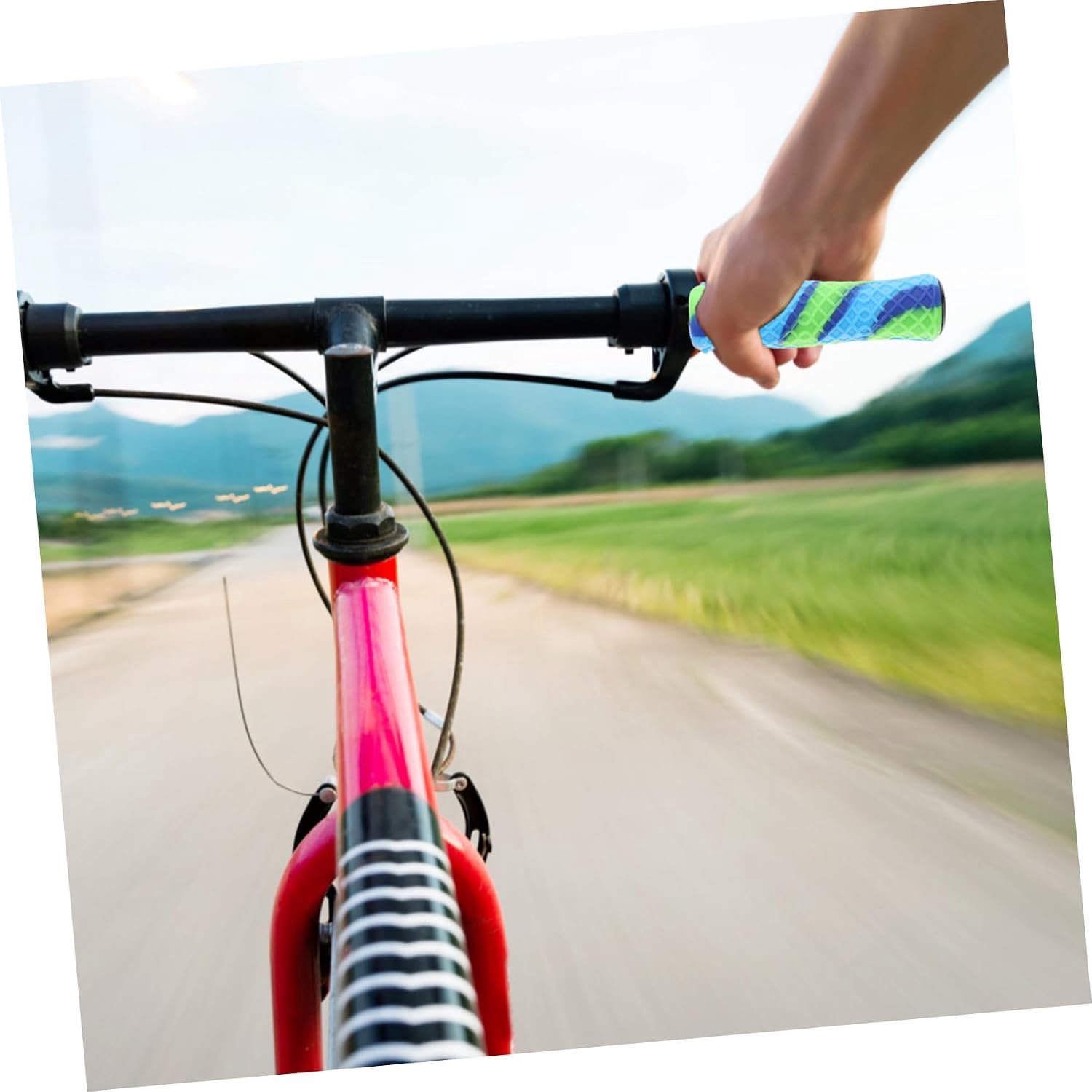 Happyyami Ergonomisch Ontwerp Stuurgrepen Siliconen Fiets Handvat Niet- En Comfortabel Voor Fietsen