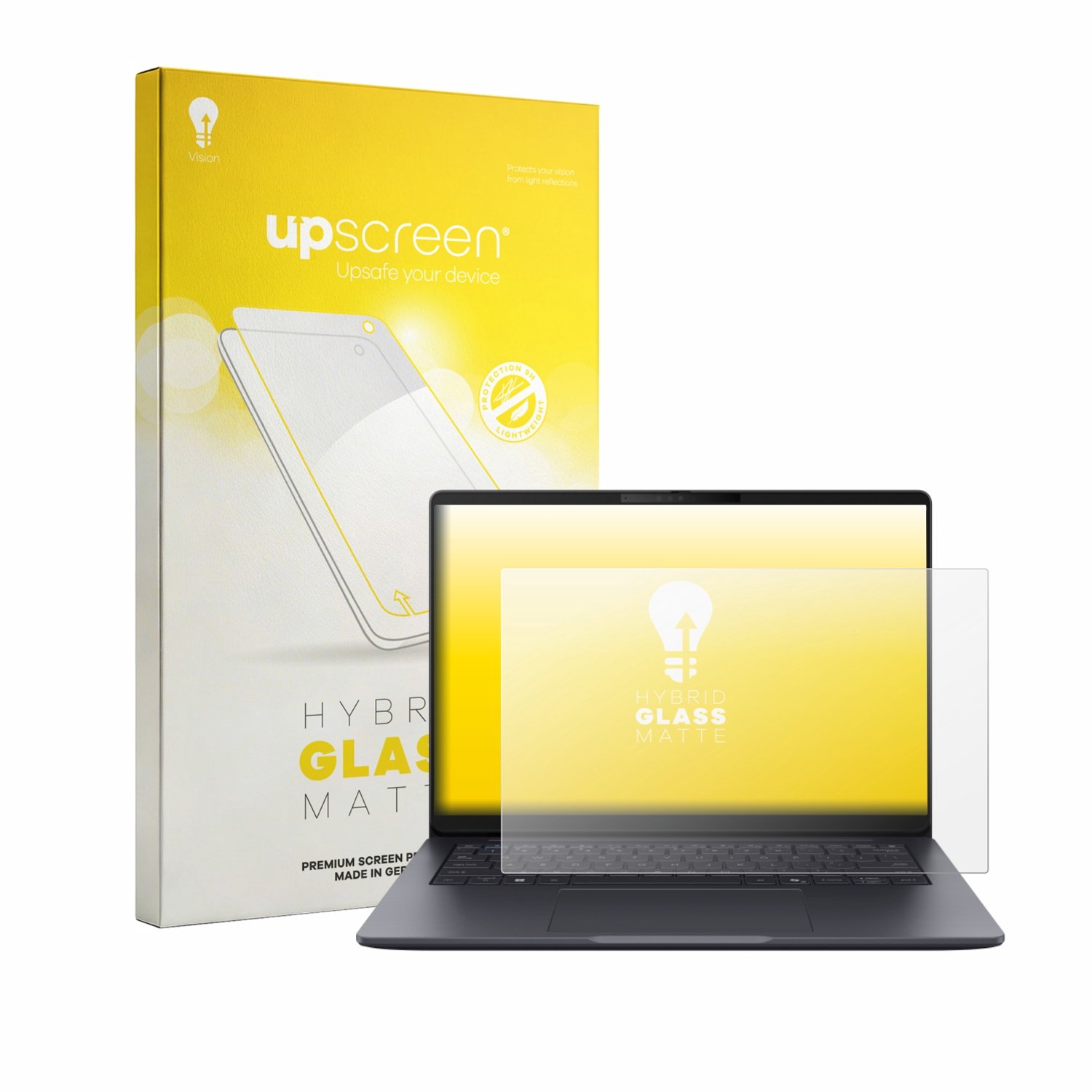 upscreen - Screenprotector voor ASUS ExpertBook B3 Gen 2 B3405 - Folie Beschermfolie Beschermglas matte