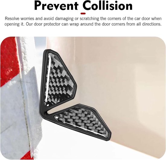 2 Stuks Autodeurhoeken Voor Renault Kangoo II Express Compact 2013-2019 — afbeelding 3