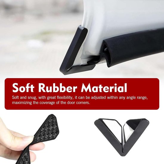 2 Stuks Autodeurhoeken Voor Renault Kangoo II Express Compact 2013-2019 — afbeelding 2
