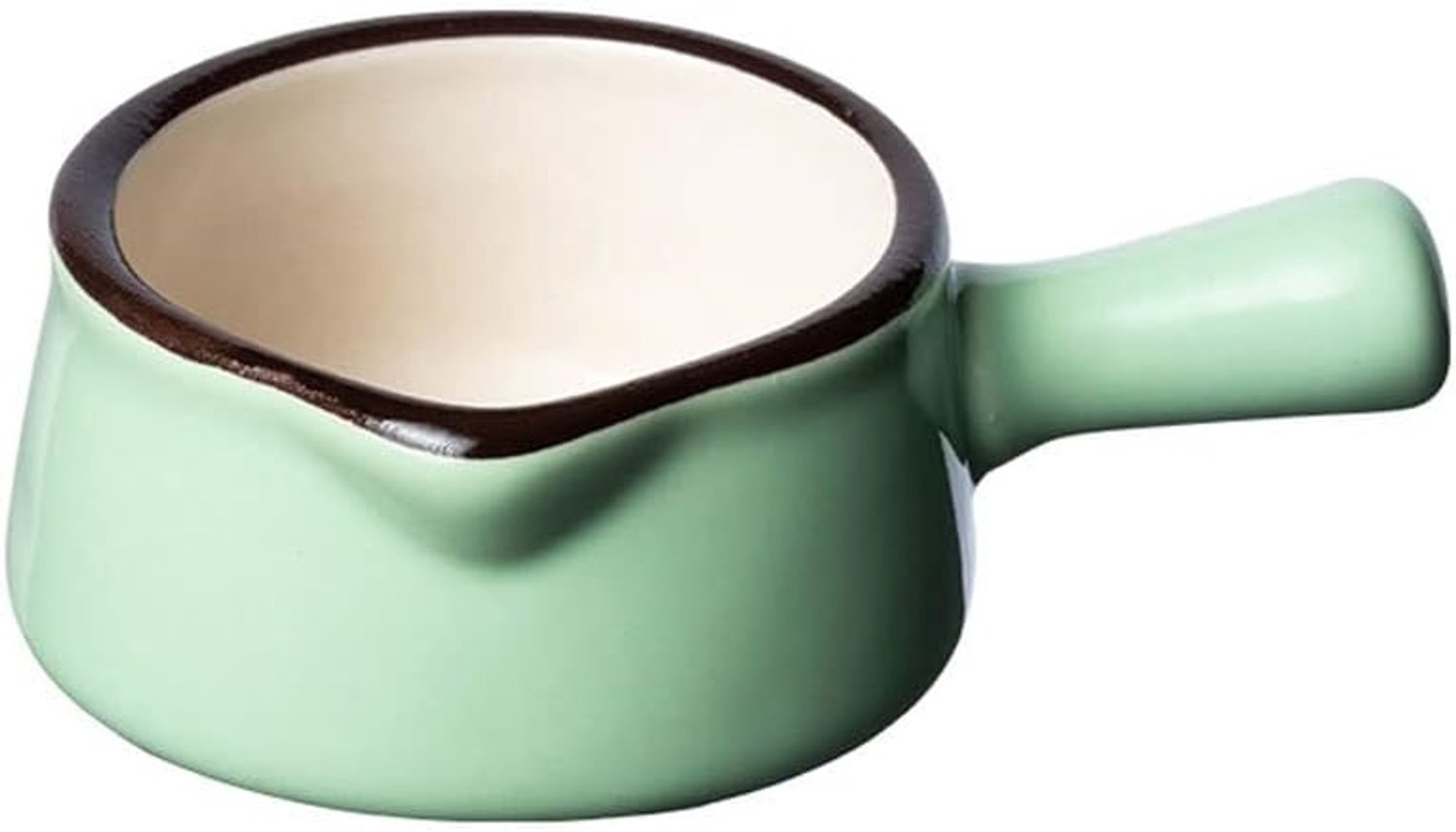 Melkopschuimkan Met Handvat Kleine Mini Puntige Kom Koffiemelkbeker Ideaal Voor Latte Art Melkkan,A
