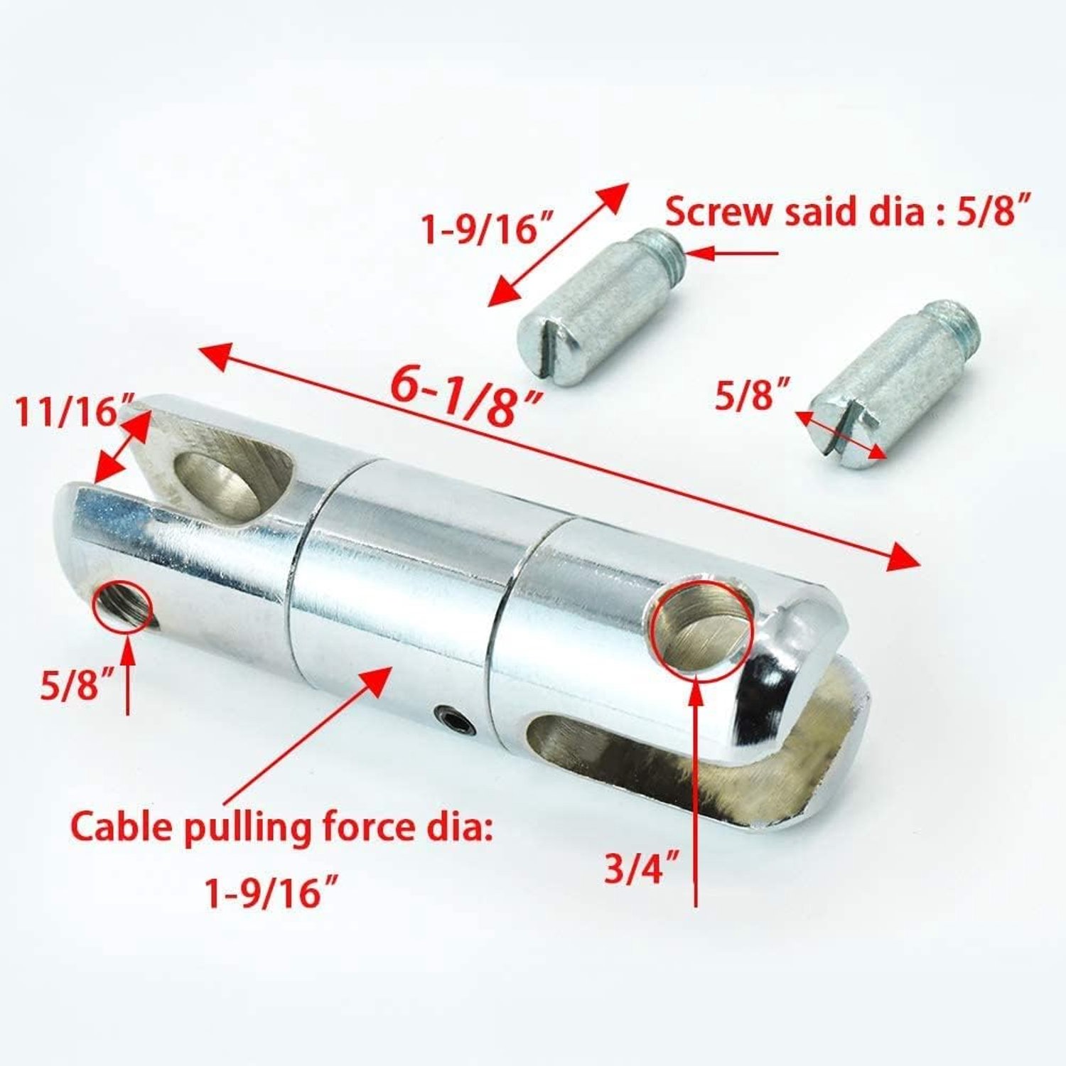 Draadtrekkingsgereedschap, Draadtrekkingswijk, Kabeltrekkingsdraadslijn Touw Kogellager Swivel Aanbrengen Op Lichte En Zware Kabels1t.3t.5t.8t.13t,1T