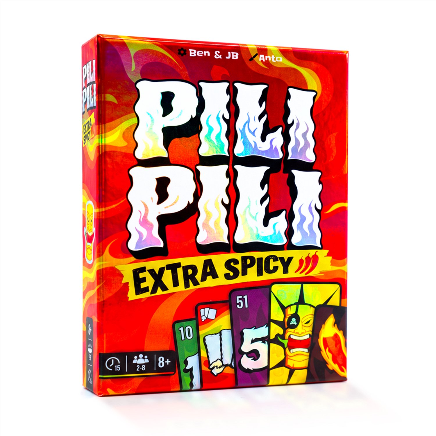 Pili Pili Extra Spicy van ATM Gaming | Tactisch kaartspel voor 2 tot 8 spelers | Vanaf 8 jaar | Familiespel en slagenspel