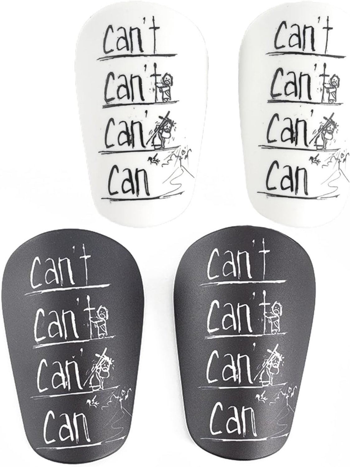 2 paar voetbalscheenbeschermers voor kinderen, mini-beenbeschermers voor volwassenen en kinderen, voetbalshin pads, anti-botsing, beschermende accessoires