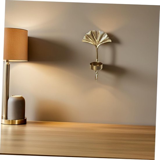3 Stuks Delige Metalen Wandkandelaren met Vintage Bladmotief Ijzeren Eenvoudige Houder Muurbevestiging voor Slaapkamer Woonkamer Keuken Badkamerdecoratie — afbeelding 4