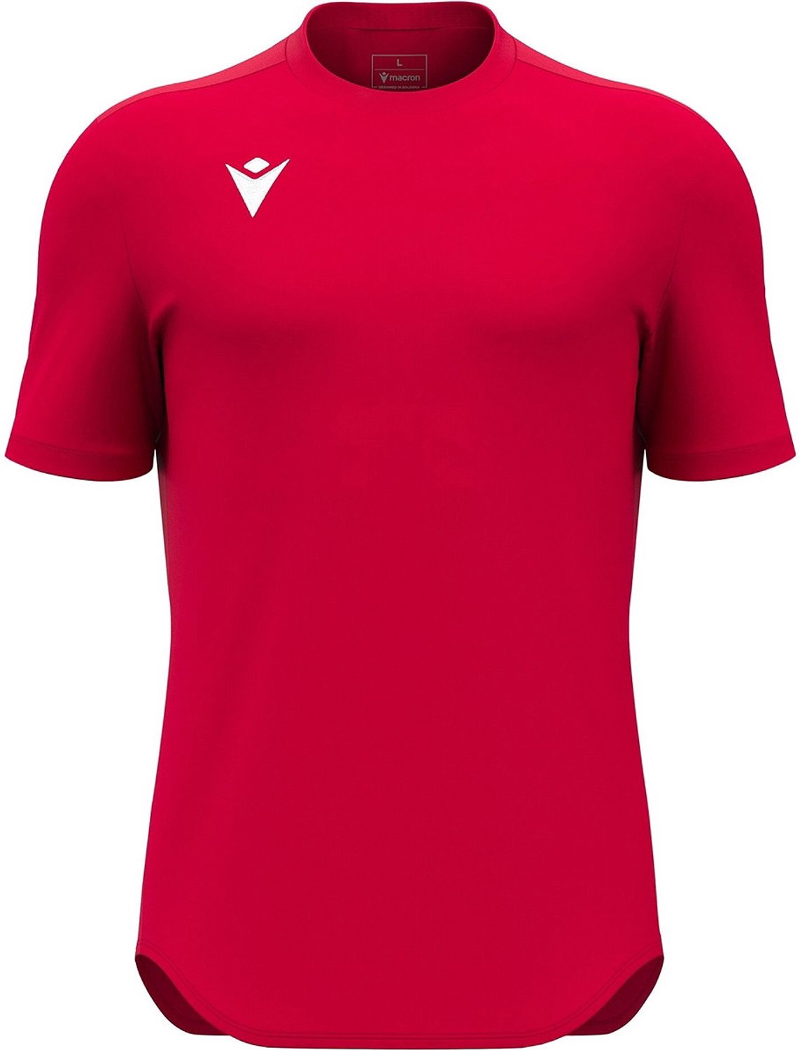 Macron Void Shirt Korte Mouw Heren - Rood | Maat: XL