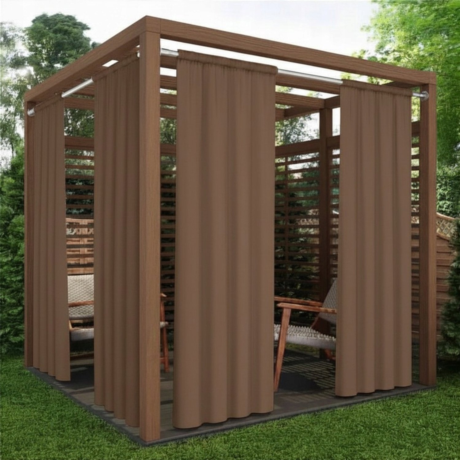 Waterdichte Tuindoek Gordijn 155x230 cm voor Pergola en Terras
