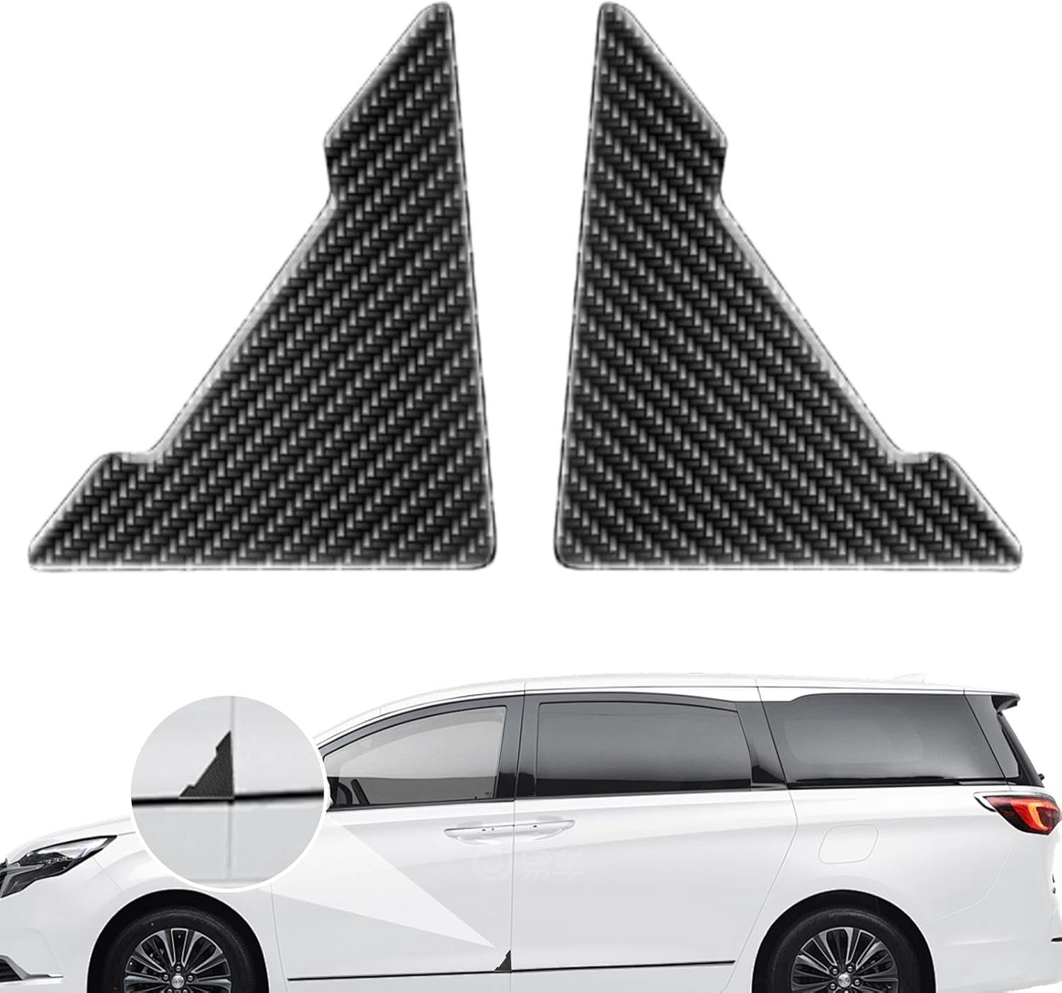 Deurrandbeschermer voor auto's, deurrandbeschermers voor autodeuren, hoekbescherming voor autodeuren, waterdicht, decoratieve deurbescherming voor voertuigen met lijm, deurrandbescherming