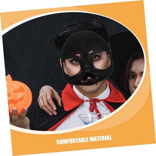 2 Stuks Duurzame Plastic Fursuit Hoofd Basis Maskers DIY Beschilderbare Dierenmaskers voor Cosplay Halloween Themafeesten Lichtgewicht Comfortabel Te Dragen — afbeelding 3