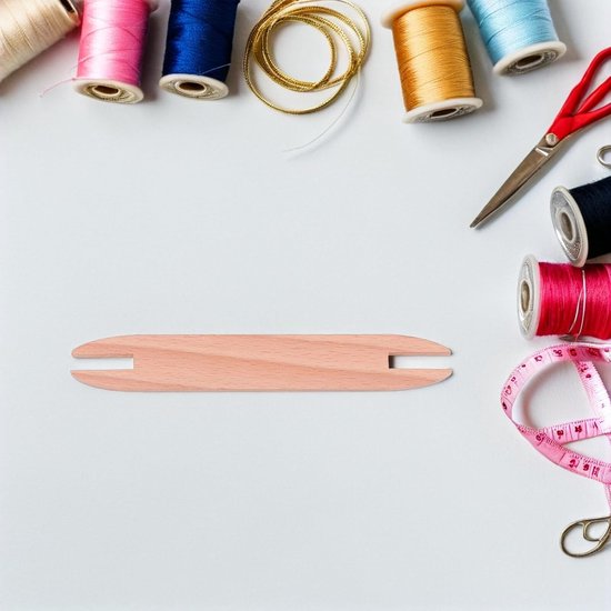 4 Stuks Diy-weefgereedschap Diy-knutselgereedschap Beige — afbeelding 2