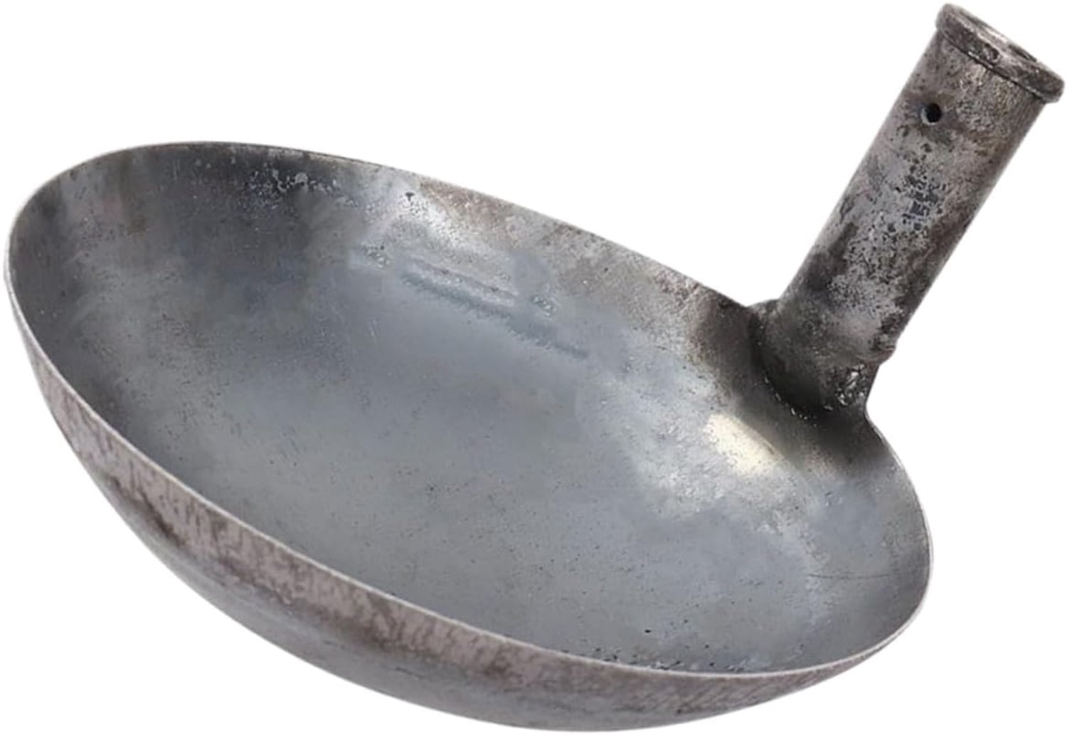 Dikke Ijzeren Waterschep met Ergonomisch Handvat Duurzame Praktische Keukenschep voor Thuisgebruik Restaurant Slipvast Multifunctioneel Waterlepeltje