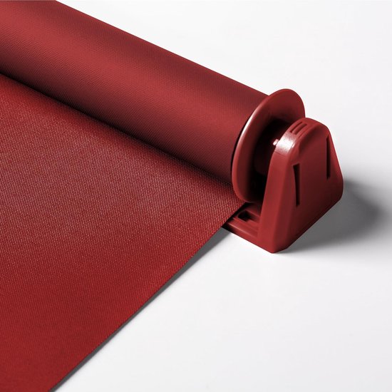 Sonello Verduisterend Rolgordijn Zonder Boren 30 x 210 cm Rood — afbeelding 2