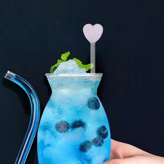 12stuks Heldere Glazen Roerstokjes Stijlvolle Cocktaildecoraties Voor Wijn Drankjes Eenvoudig Schoon Te Maken Multifunctionele Roerstaafjes Voor Thuisgebruik — afbeelding 4