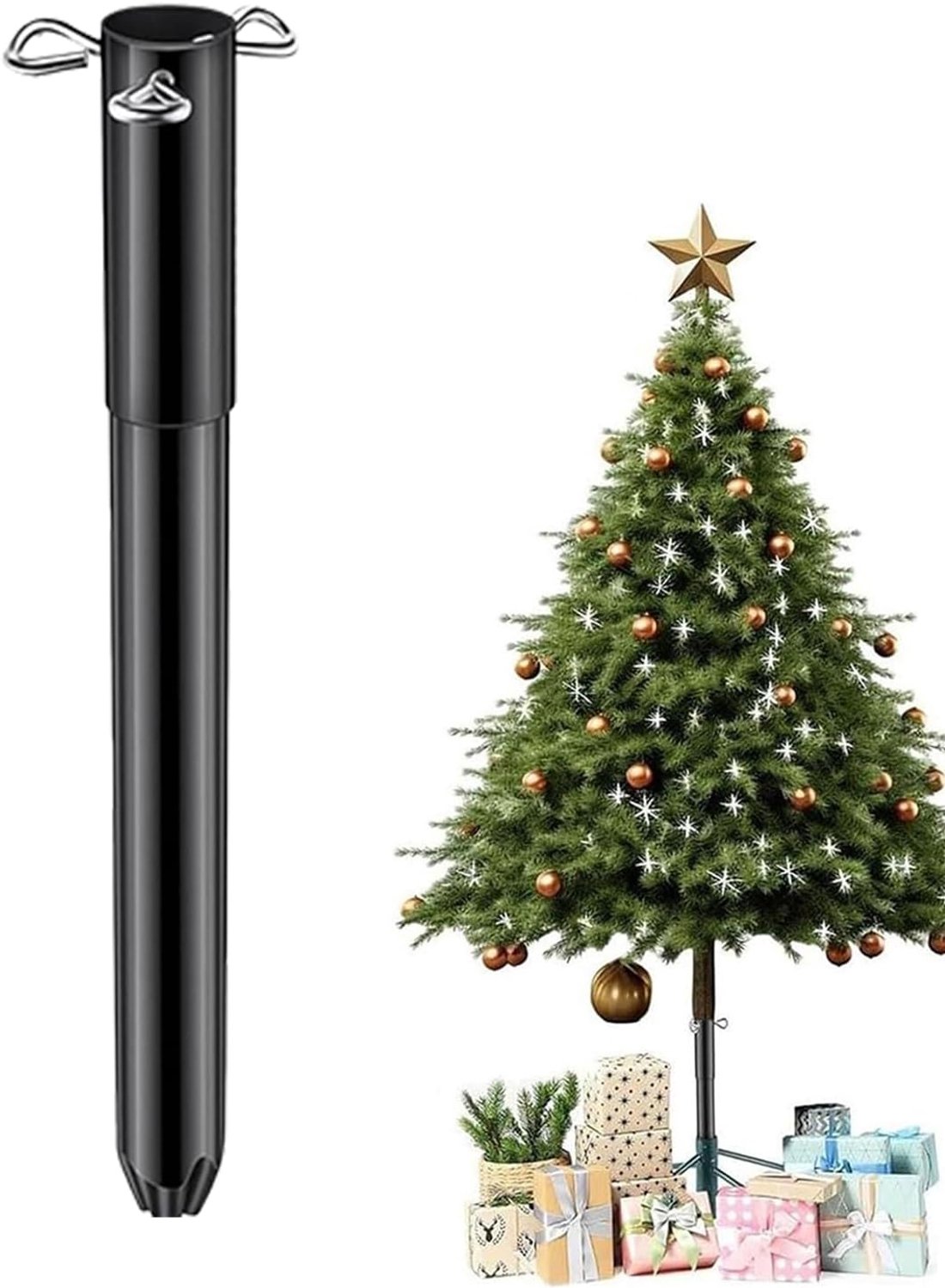 Kerstboom Verhoger Voor Extra Hoogte IJzeren Seizoensdecoratie Verhoger