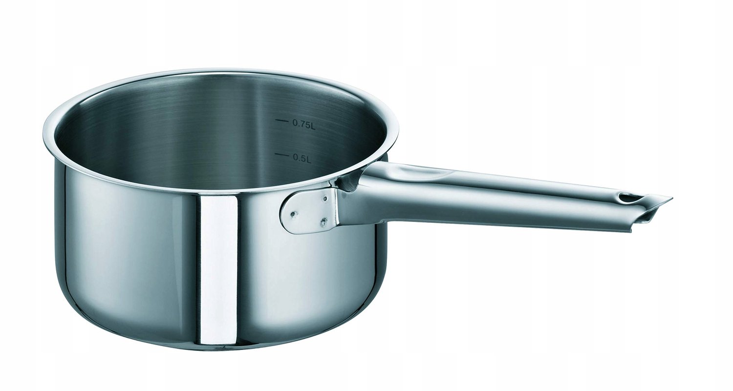 Schulte-Ufer Romana steel saucepan 14cm, 1L, induction compatible