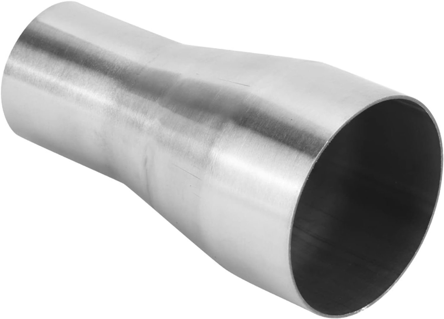 Uitlaatpijp Connector 51-76MM - Universeel RVS - Hoge duurzaamheid - Geschikt voor diverse aansluitingen - Luxento