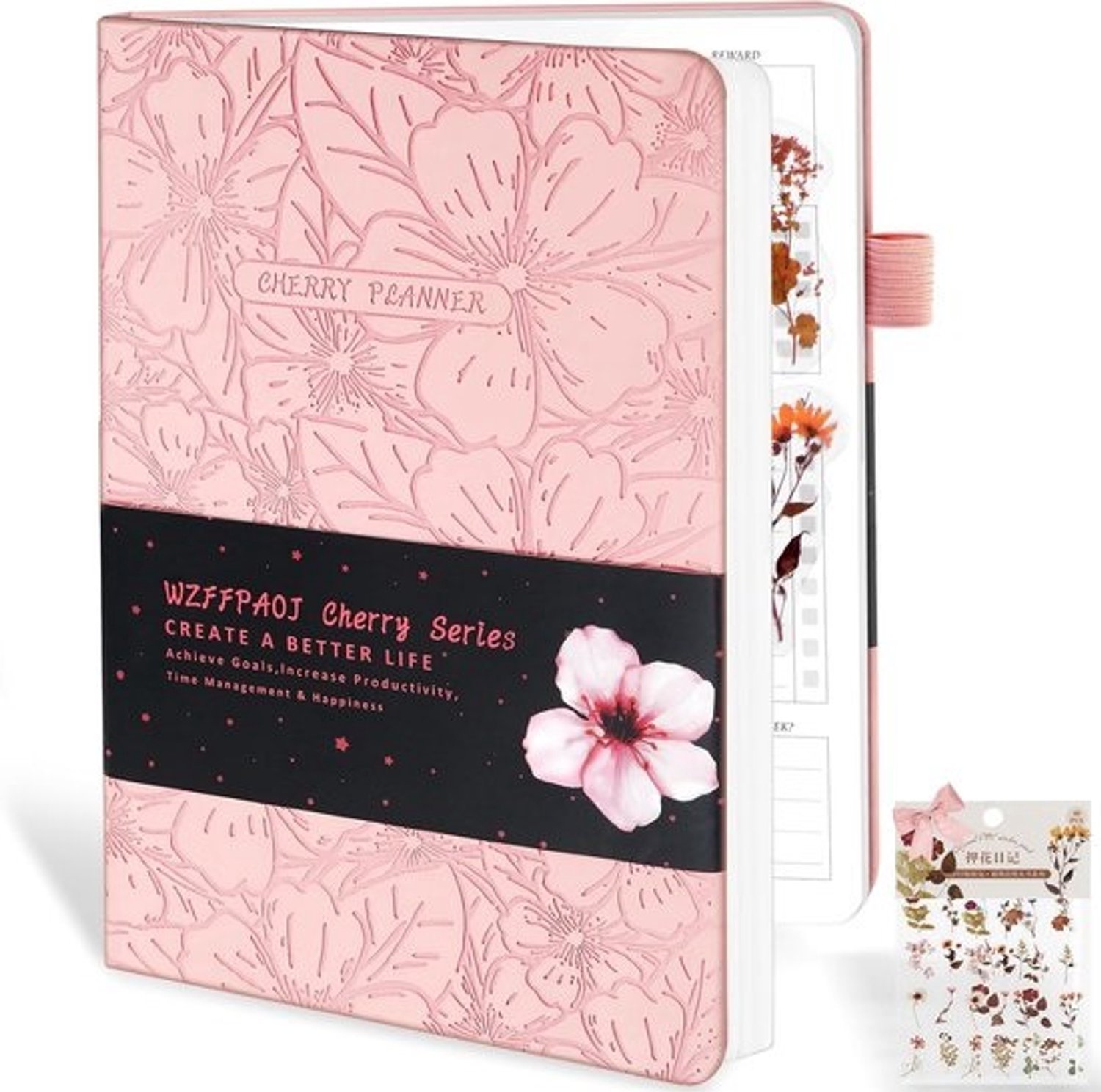 Luxe ongedateerde A5-week- en maandplanner - Voor productiviteit en tijdbeheer