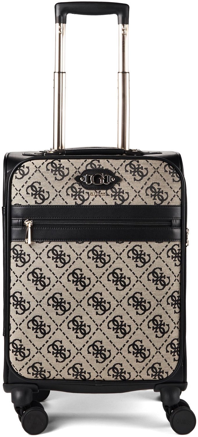 Guess Samantha 4 wielen Cabinewagen 54 cm - Zachte bagage - TSA slot - black logo