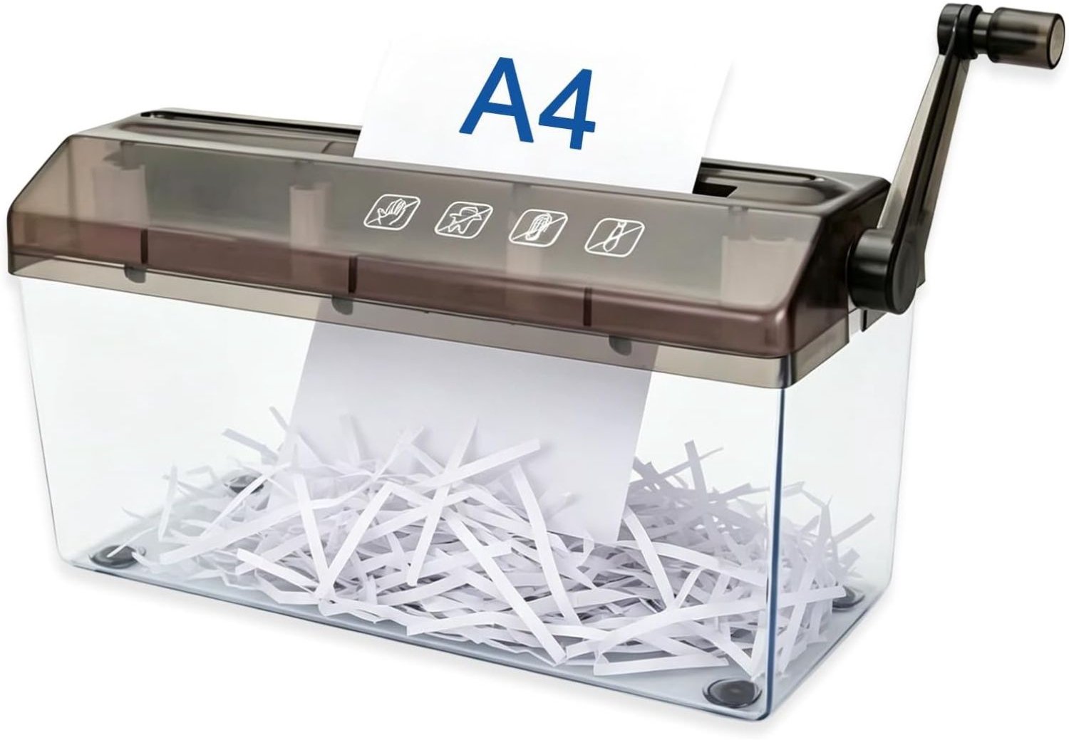 Papierversnipperaar voor Huis - Papiervernietiger voor Kantoor - Zwart