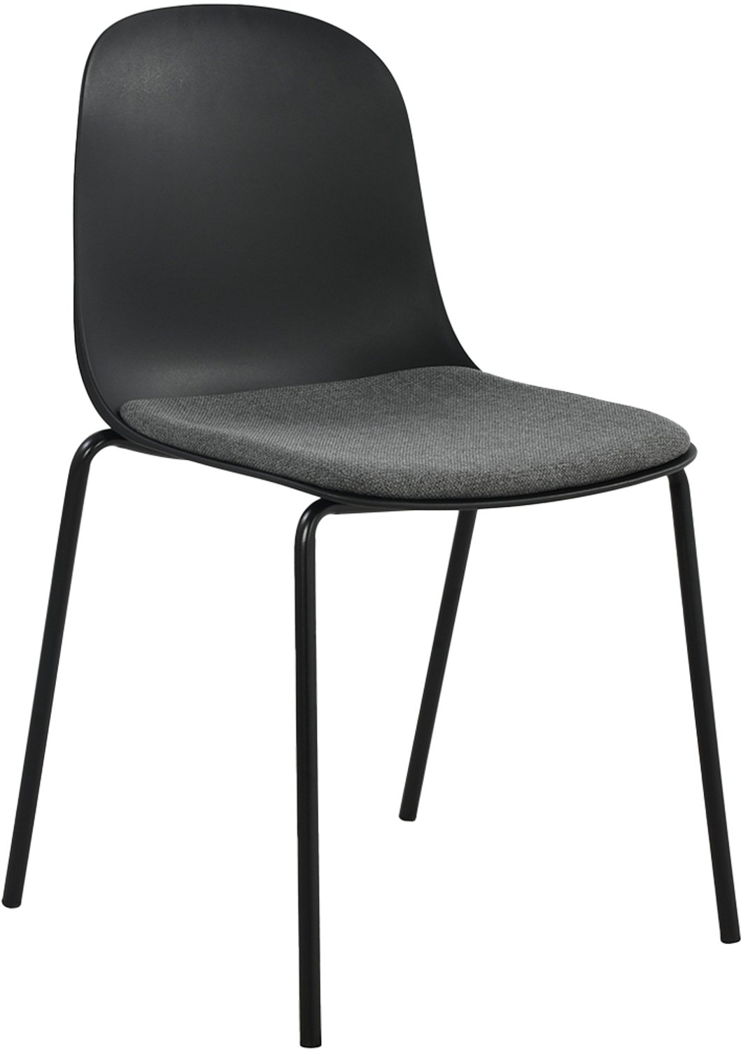Kick Collection Kick eetkamerstoel Bow - Zwart