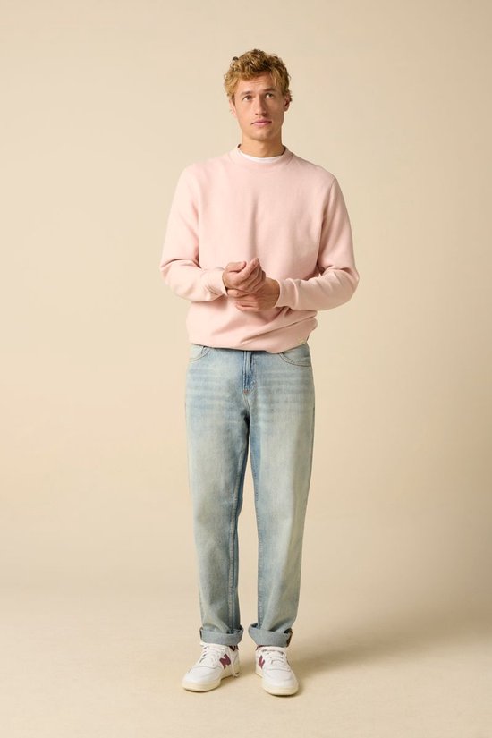 Lichtroze Sweater