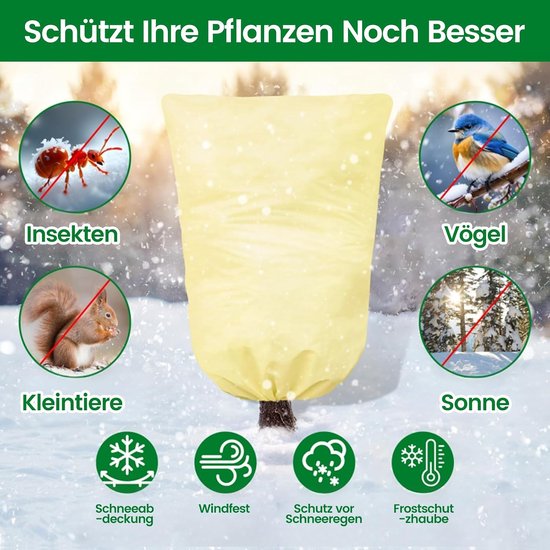 Winterbescherming voor planten, 200-240 cm — afbeelding 2