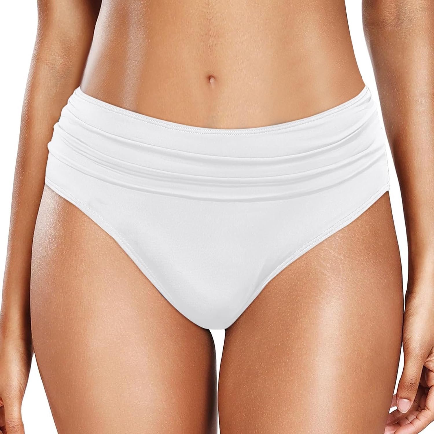 Bikini broek met hoge taille
