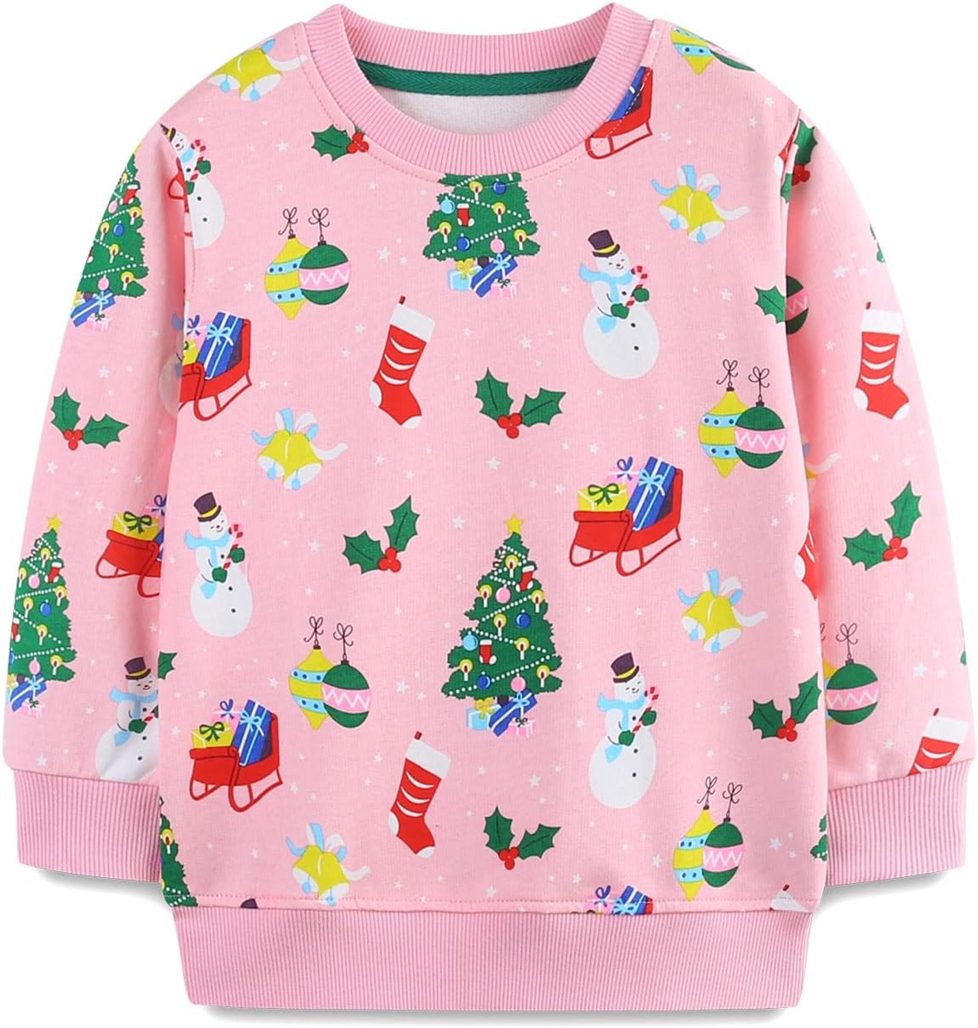 Trui Kerstmis lange mouwen 2-7 jaar.