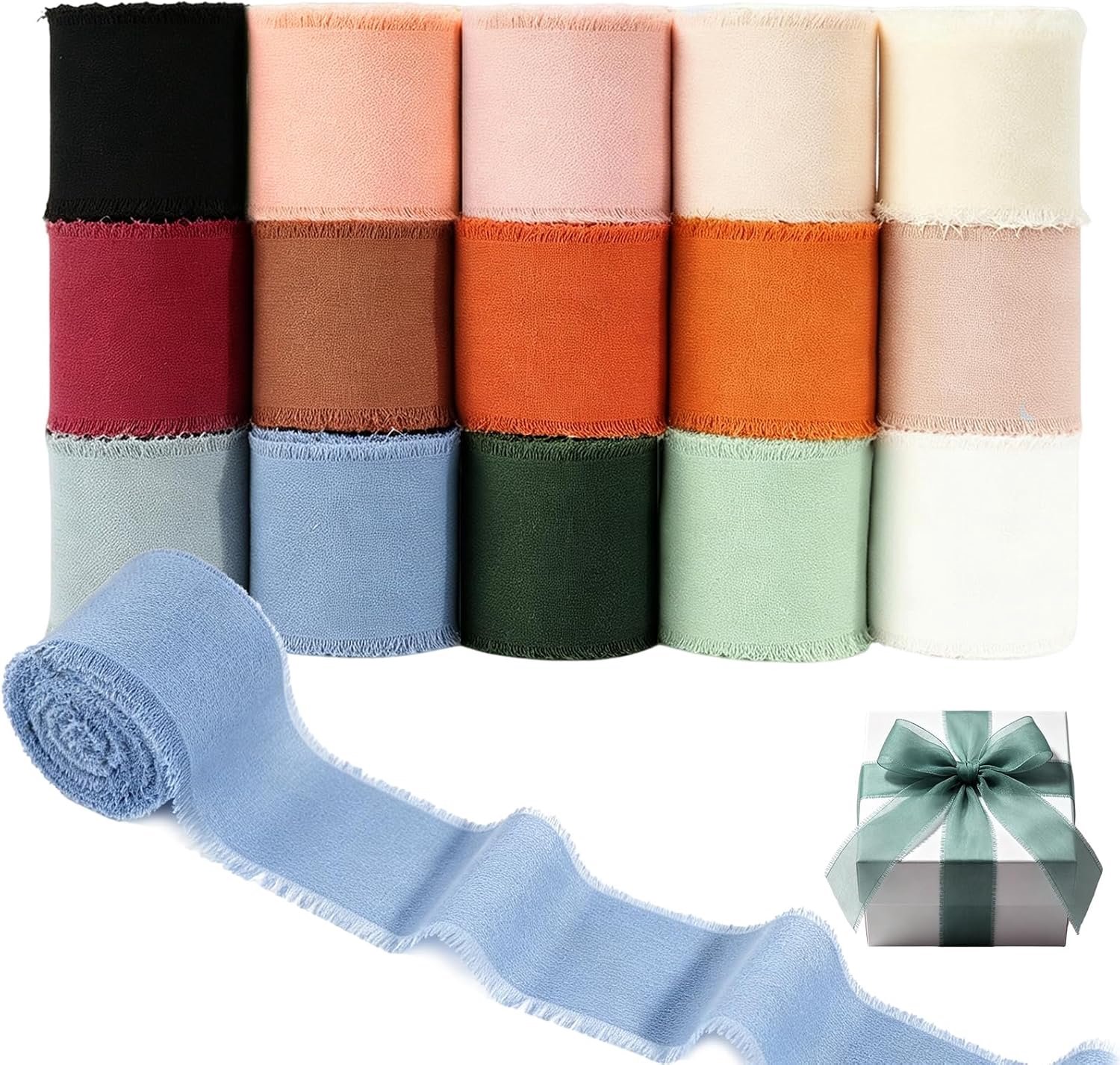 15 kleuren, 4 cm x 75 m