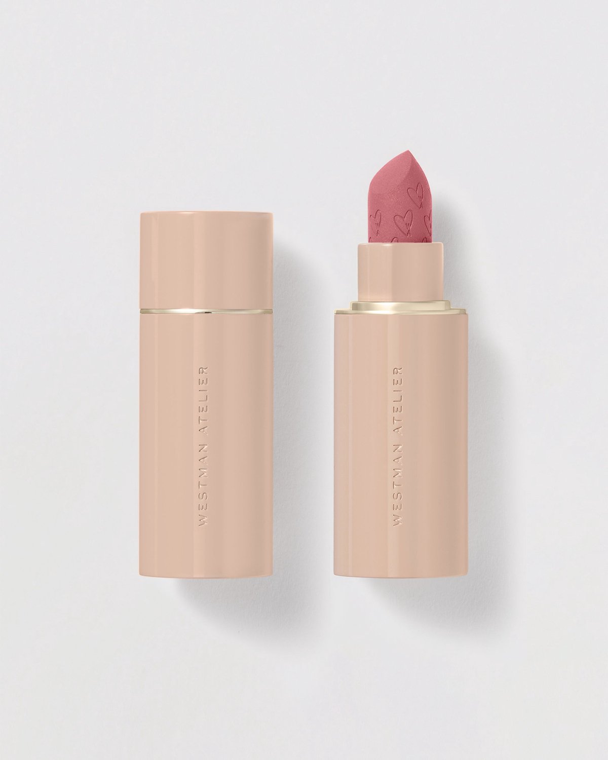 Westman Atelier - Lip Suede Matte Lipstick Refill - Matte lippenstift navulling - Petal - 3,8 g