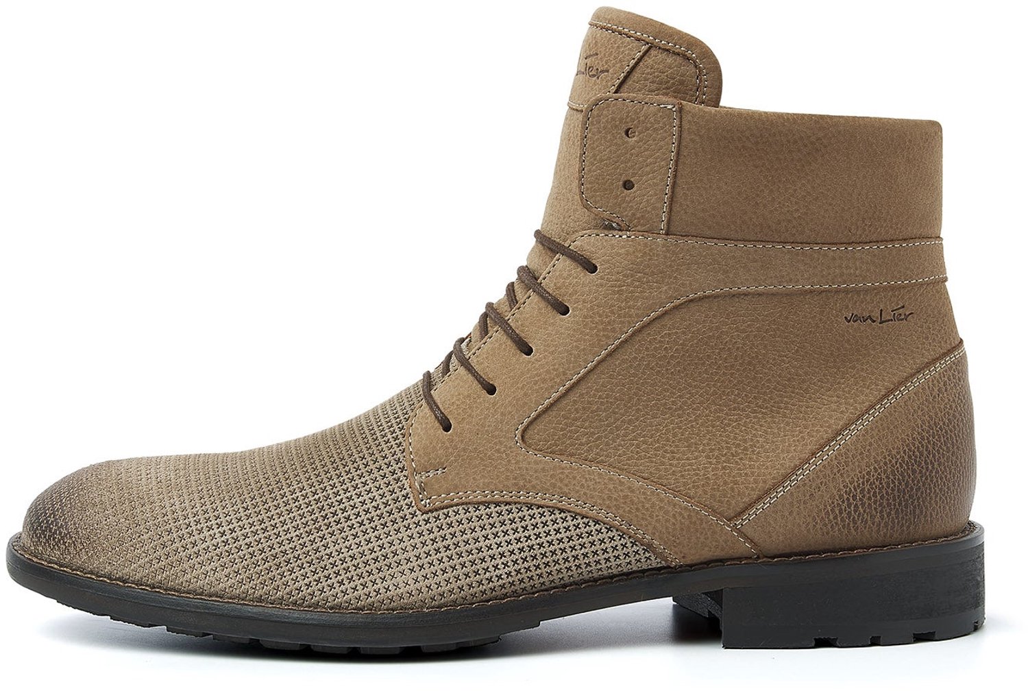 VANLIER - Heren Schoenen Henry - Beige - Maat 45