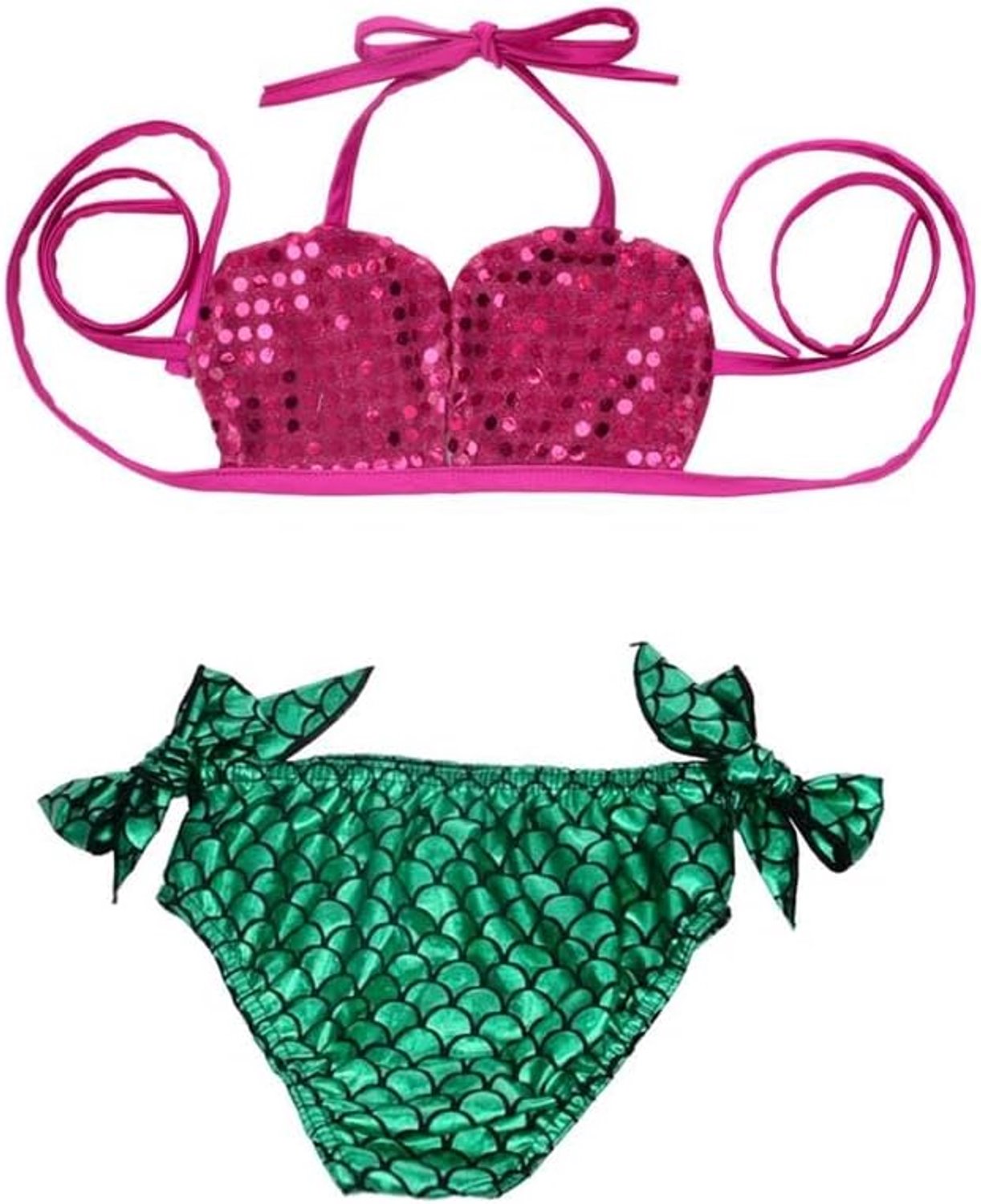 Meisjes visstaart bikiniset