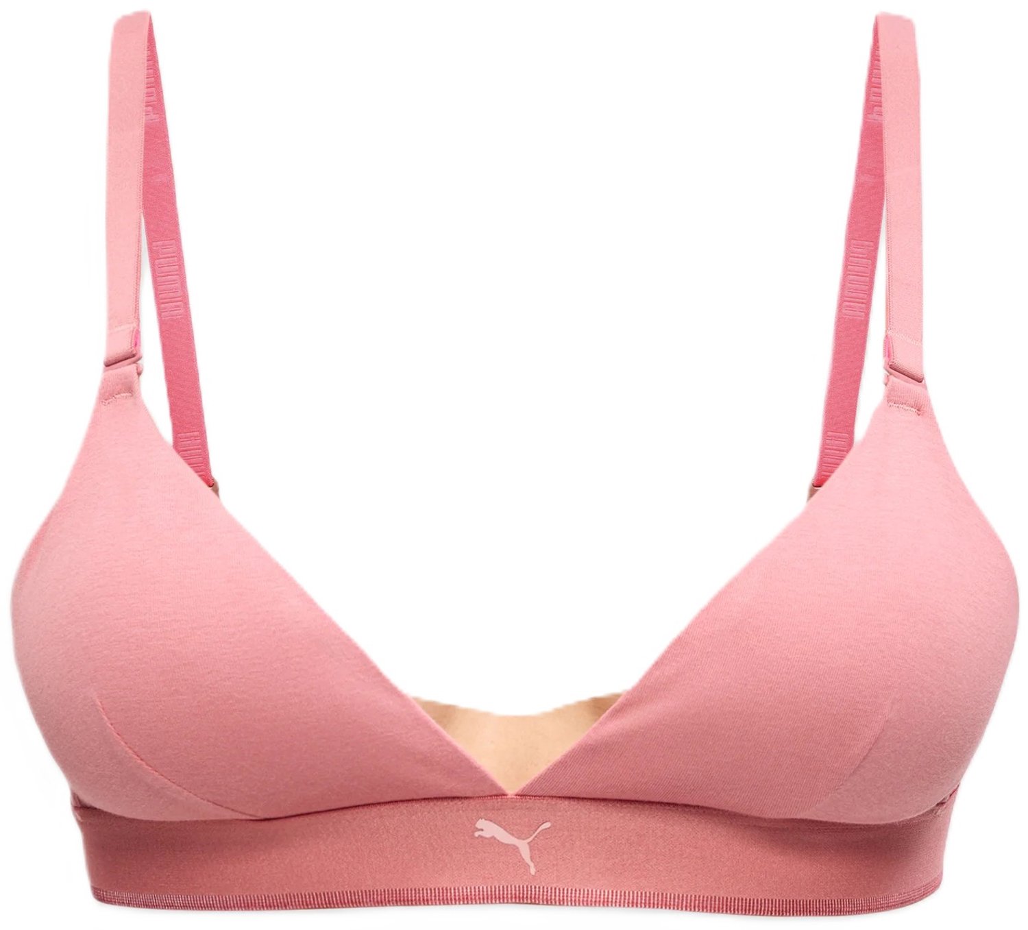 Puma dames BH-top met vulling - Triangle - S - Roze