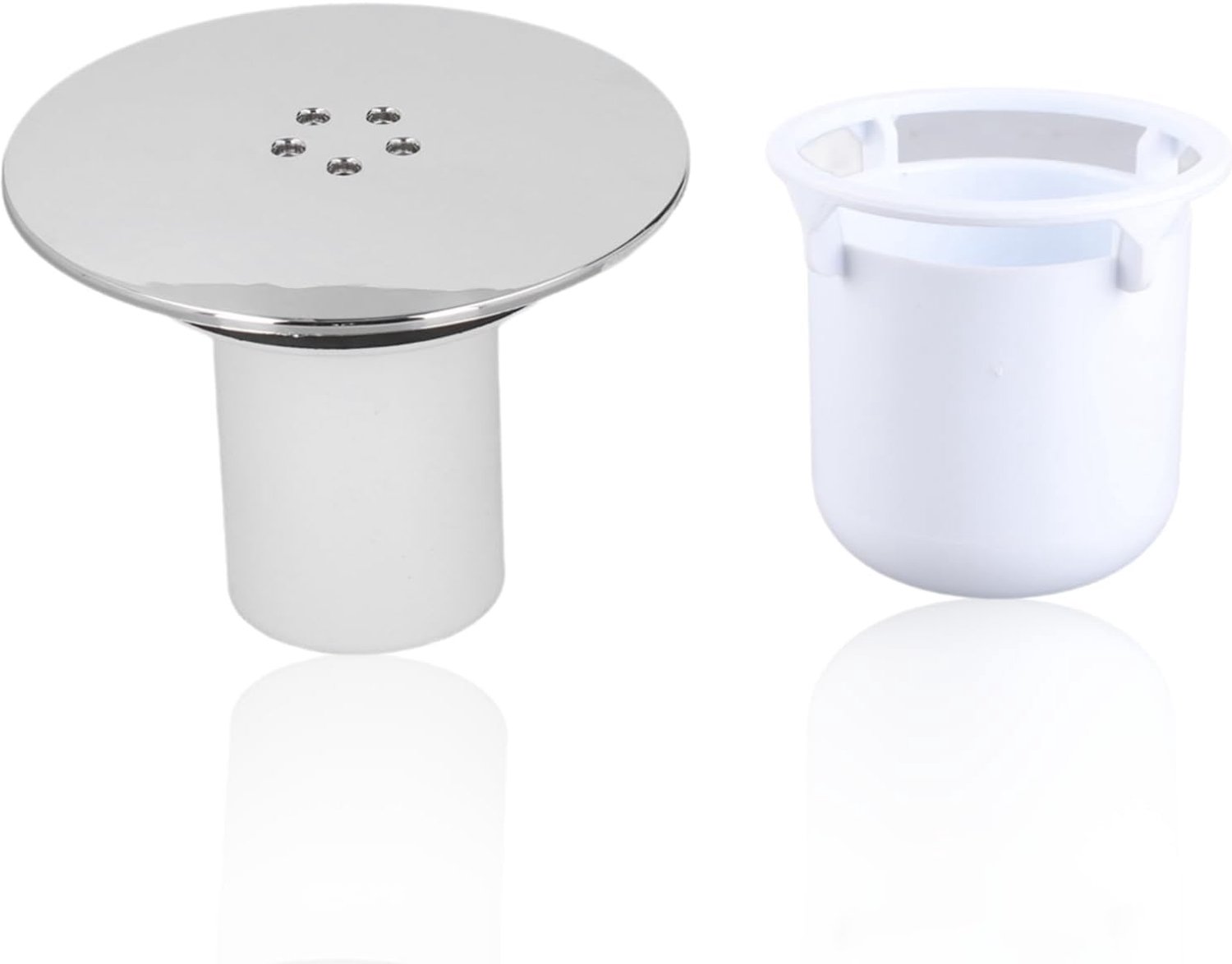 Douche Afvoer Cover 90mm - Ronde Afval Plug - Vervanging voor Haarverstoppen - Multifunctioneel m-winkel - m-winkel