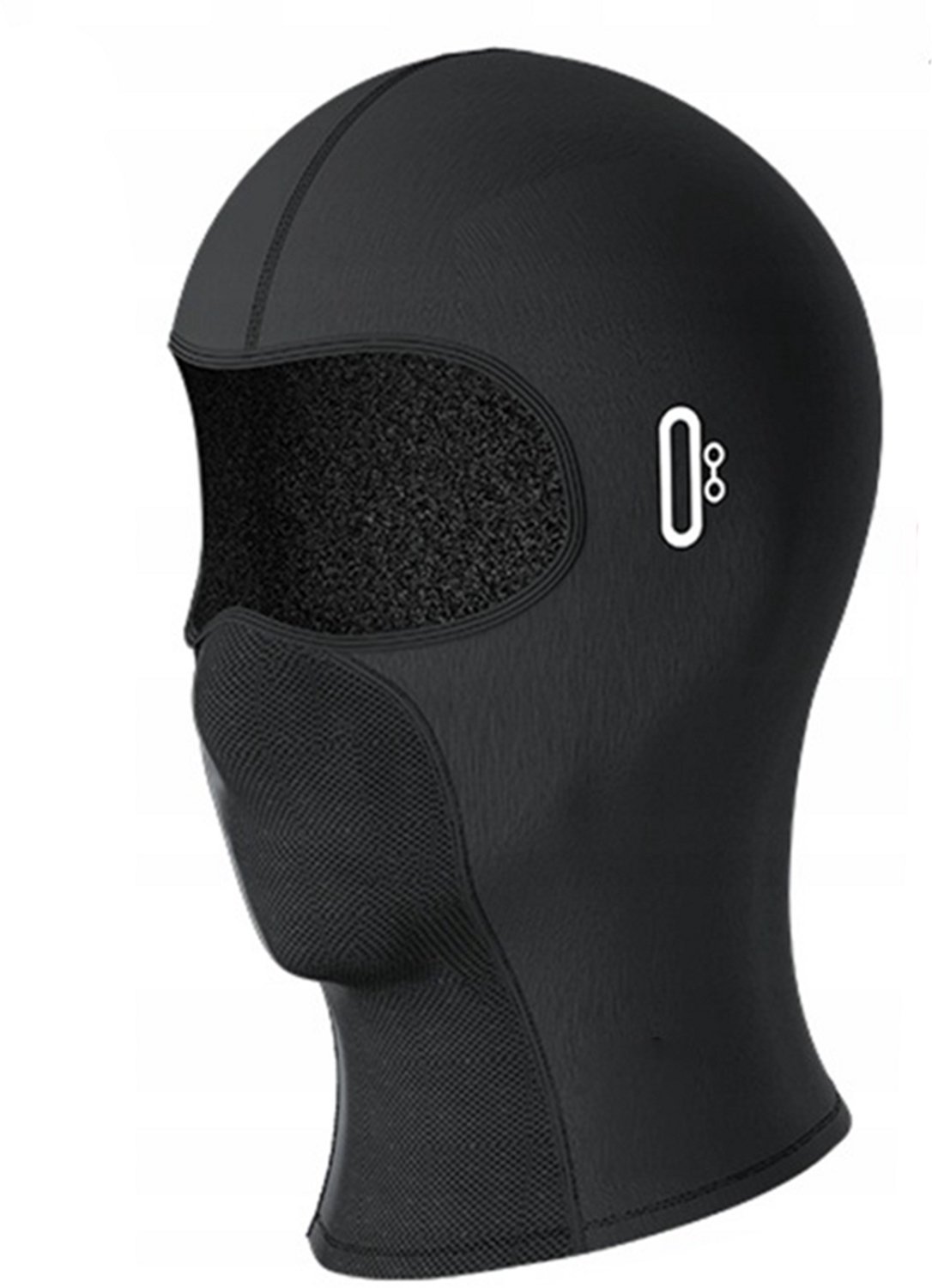 Sportbalaklava Winter skimasker Winddicht en warm Fleece gezichtsmasker Winddicht gezichtsmasker Fietsmasker Unisex Zwart